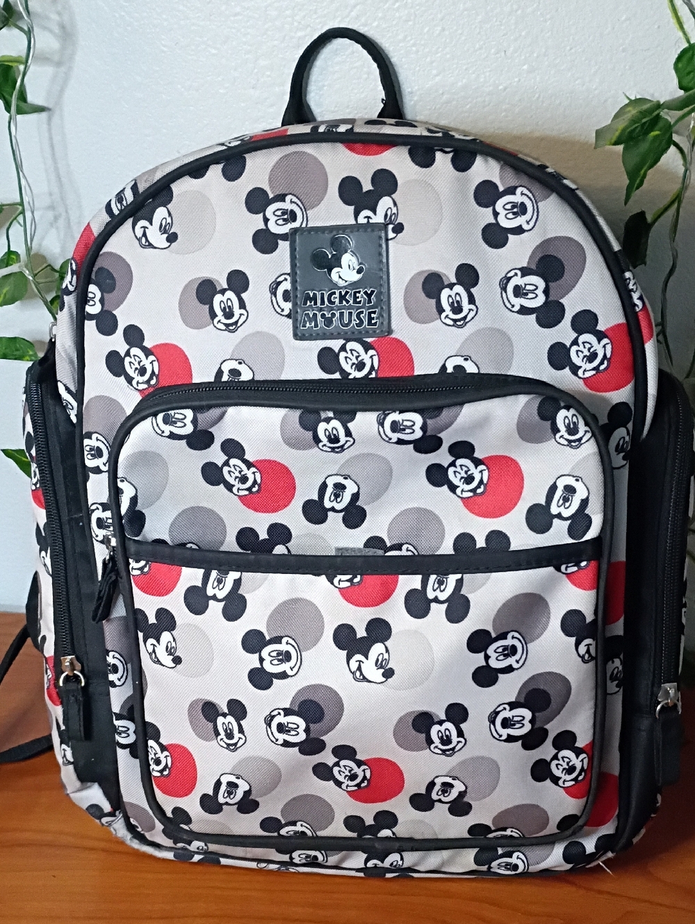 Disney Mickey Mouse Diaper Bag Backpack